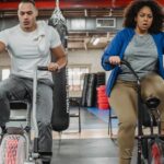 man-cycling-flower-shape