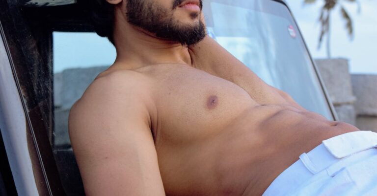 man-relaxing-tropical-beach