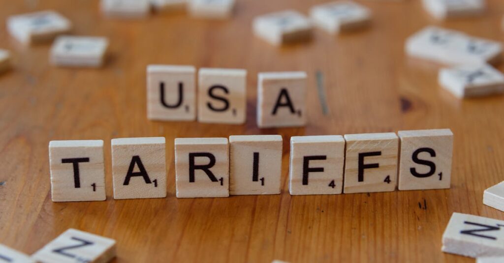 Illustration de Guerre commerciale : tensions USA-Europe et impact sur les marchés trade-war-tariffs-Europe