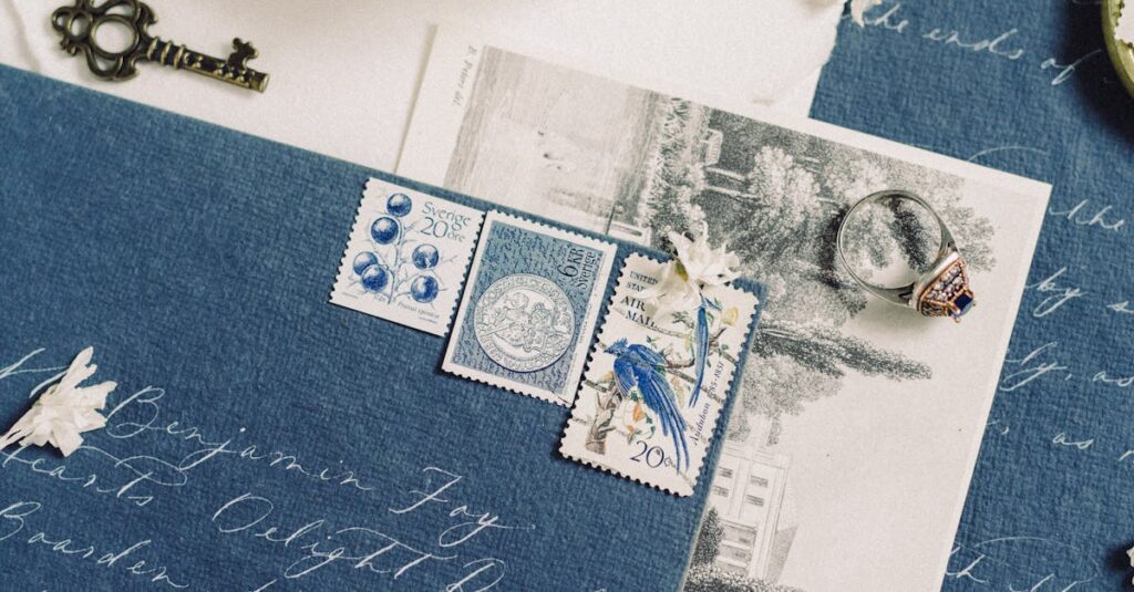 Illustration de La Poste : forte hausse des tarifs postaux et colis dès janvier 2026 postage-stamps-price