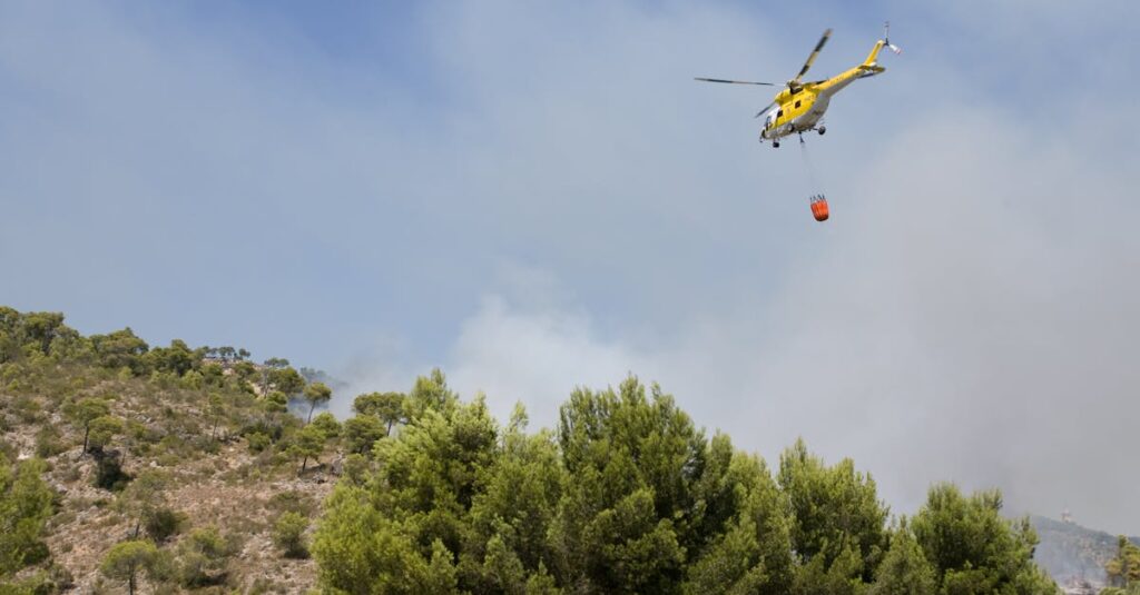 Illustration de Incendies et canicule : l'Espagne sous la menace des flammes spain-wildfires-smoke