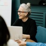 elderly-working-smiling