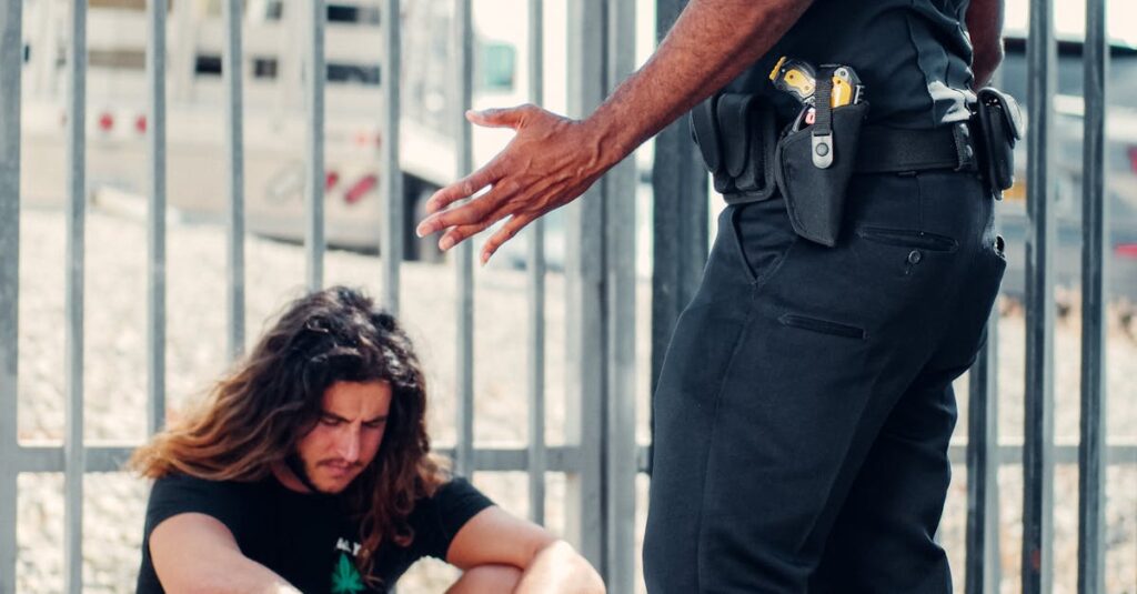 Illustration de Un réfugié soudanais armé abattu par la police à La Seyne-sur-Mer police-intervention-machete