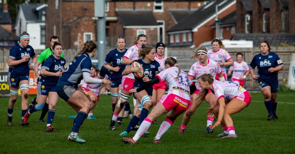 Illustration de Rugby féminin : France-Angleterre, la demi-finale du Mondial womens-rugby-match