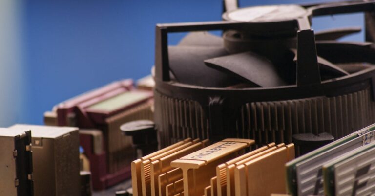 Illustration de IA : bulle spéculative ou révolution économique durable ? AI-circuit-board