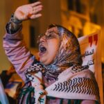 Morocco-protests-night