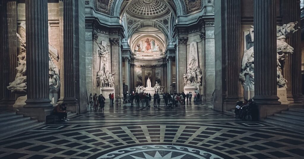 Illustration de Hommage national à Robert Badinter: un Panthéon sous le signe de la justice Pantheon-ceremony-France