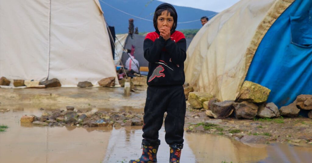 Gaza-refugee-camp-rain