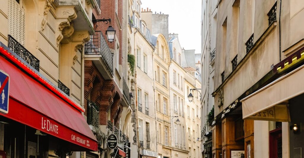 Illustration de Paris : une densité commerciale unique menacée Paris-street-shopping