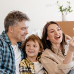 family-moving-into-house