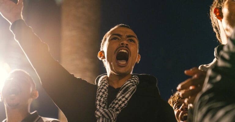 Morocco-protest-youth