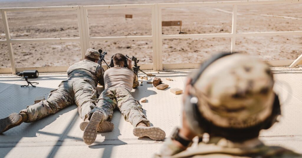 Illustration de Attaque en Syrie: 3 Américains tués, Trump promet riposte sévère US-soldiers-Syrian-desert