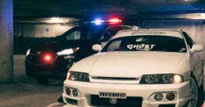 Illustration de Braquage à Besançon : des tirs contre les policiers police-car-chase