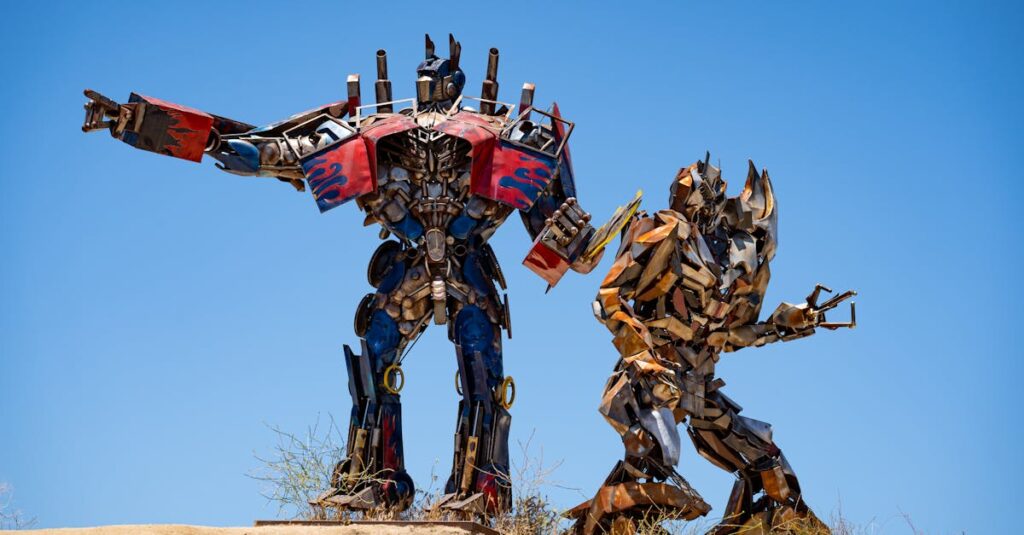 Illustration de Robots Optimus : Elon Musk promet une commercialisation d'ici fin 2027 tesla-optimus-robot-davos