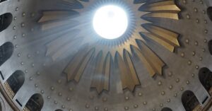 Illustration de Jérusalem : Rameaux sans messe au Saint-Sépulcre pour les Chrétiens Jerusalem-Saint-Sepulchre