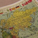 French-flag-Iran-map