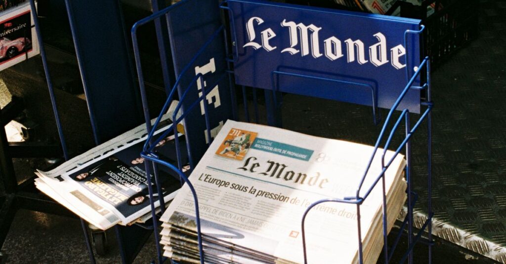 French-newspaper