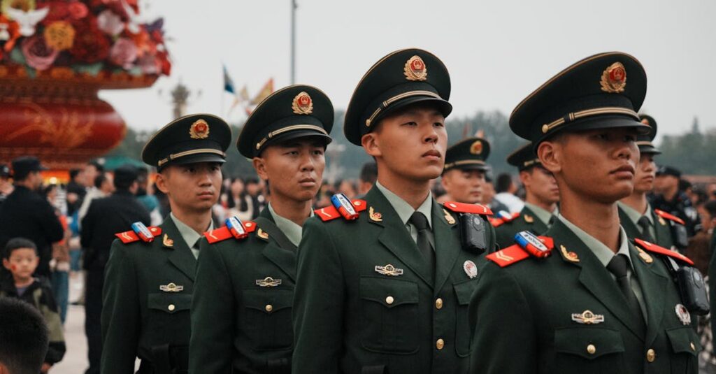 Illustration de Chine : Xi Jinping renforce son emprise sur la défense chinese-military-parade