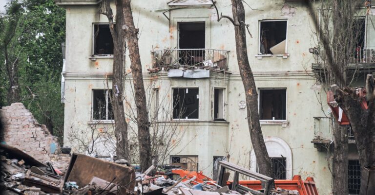 ukraine-merefa-destroyed-buildings