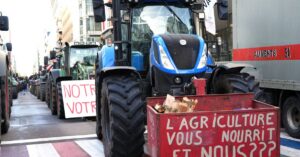 Illustration de Agriculture française : "pronostic vital engagé" selon Arnaud Rousseau French-agriculture-crisis