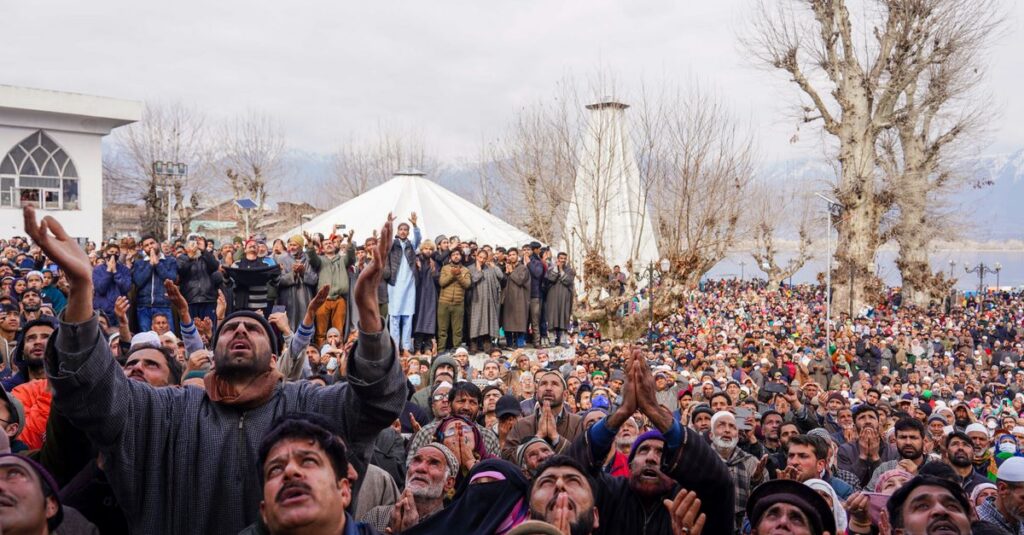 Illustration de Cachemire pakistanais : législatives sous tension et répression sanglante Kashmir-protests-repression